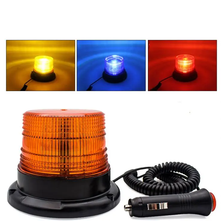
New LED Road Safety Warming Lamp Flare Flash light Emergency Disc Beacon Traffic Warning Light With Magnetic Base 