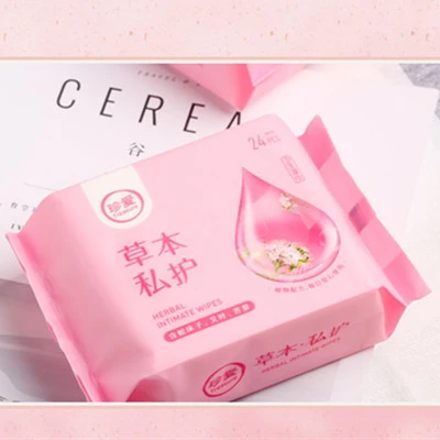 

On-the Go Feminine Hygiene Wipes PH balanced OEM Organic Feminine Wipes