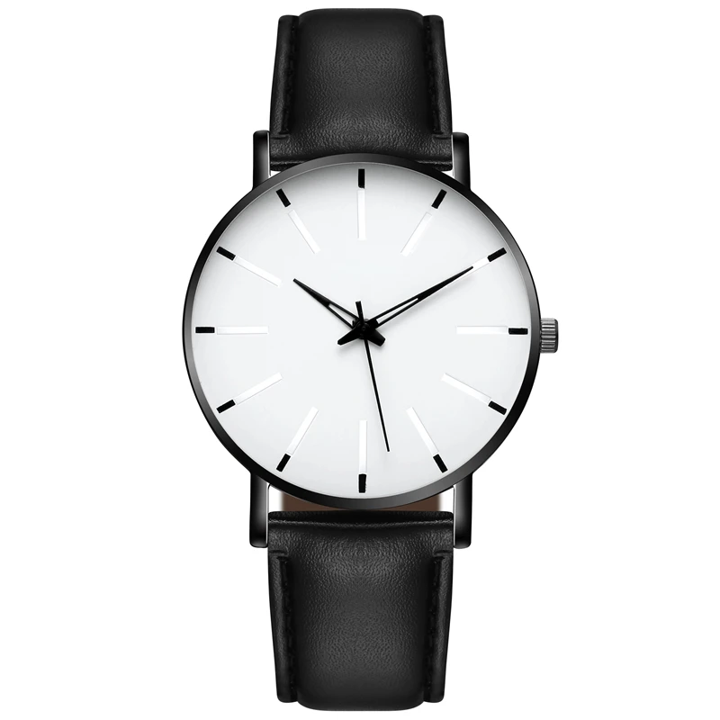 

WJ-9621 Minimalist Design Men's Casual Business Watches Yiwu Wholesale Stock Watch Men's Ultrathin Quartz Simple Wristwatch, Mix