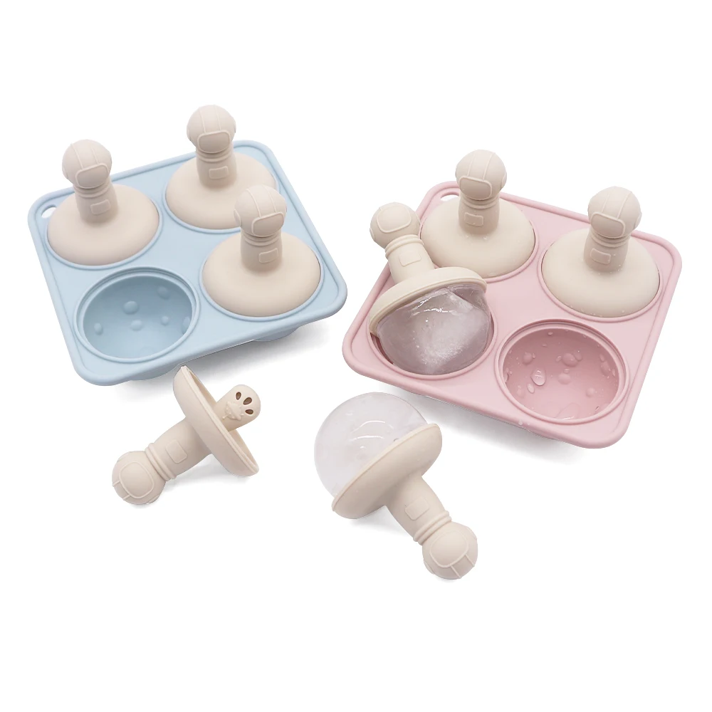 Custom Homemade DIY Ice Pop Popsicle Mold Ice Cream Making 3D Silicone Ice Mold