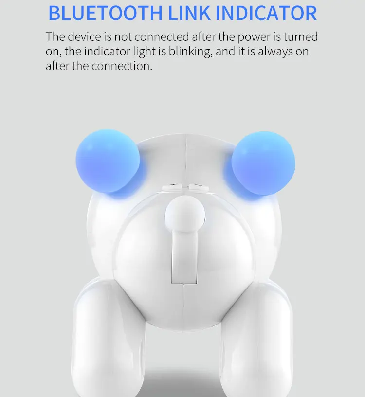 Cartoon puppy bluetooth mini stereo cute wireless home phone notebook outdoor portable creative small speaker