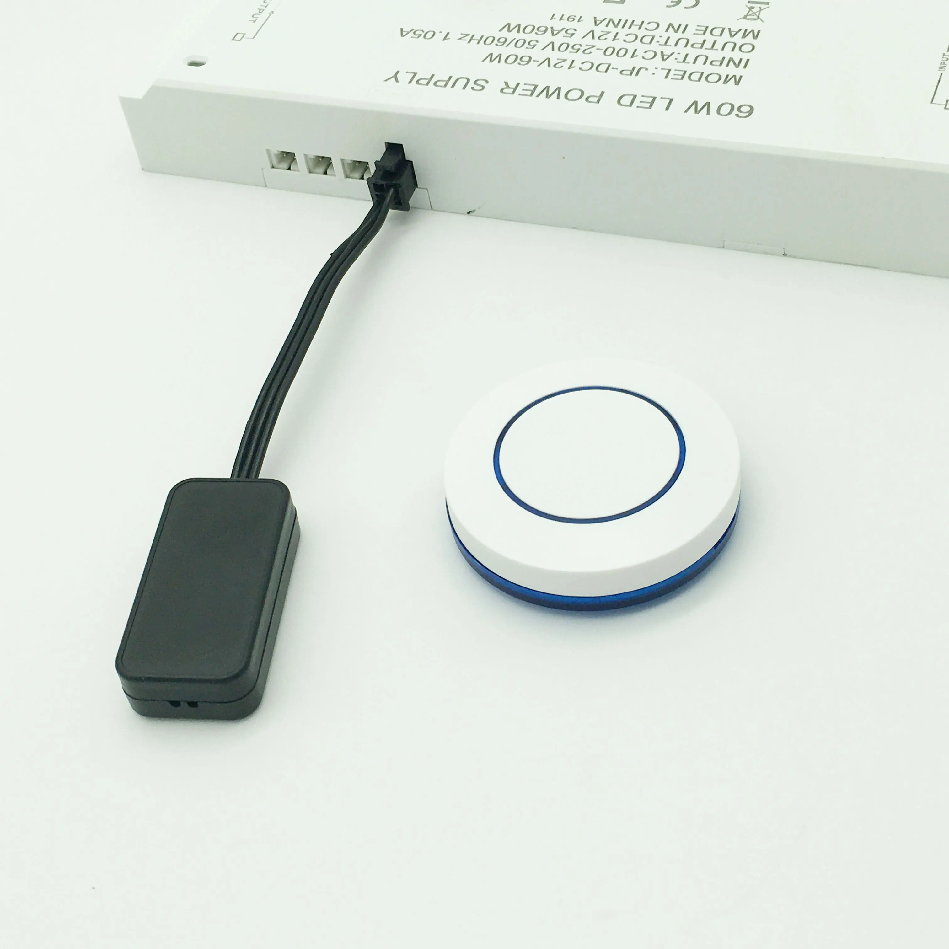 Wireless Round Dimming LED Controller Remote Dimmer Touch Sensor Switch