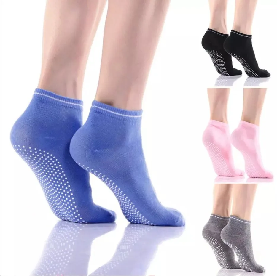 

Women Yoga Socks Anti slip Silicone Gym Pilates Ballet Socks Fitness Sport Socks, Picture shown