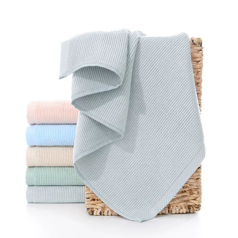 Factory Spot 100% Organic Bamboo Fiber Towel  Custom Print Logo Hotel Bamboo Towels supplier