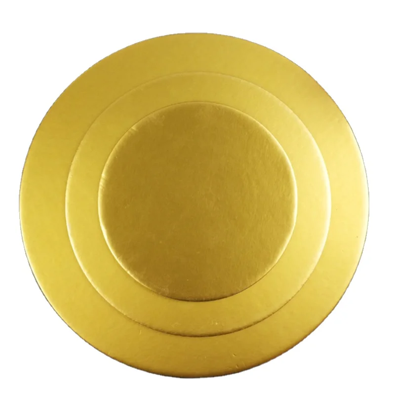 

Guangzhou Manufacturer Cardboard Cake Bases Cake Board Gold 25 cm Silver Cake Board