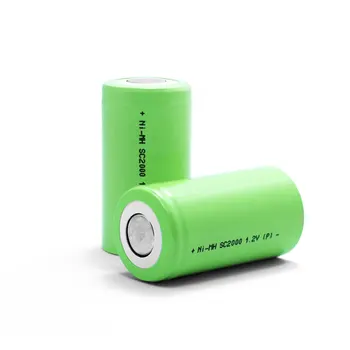 Rechargeable Ni-mh 2000mah Sc 1.2v Batteries Dry Charge Battery Cell ...