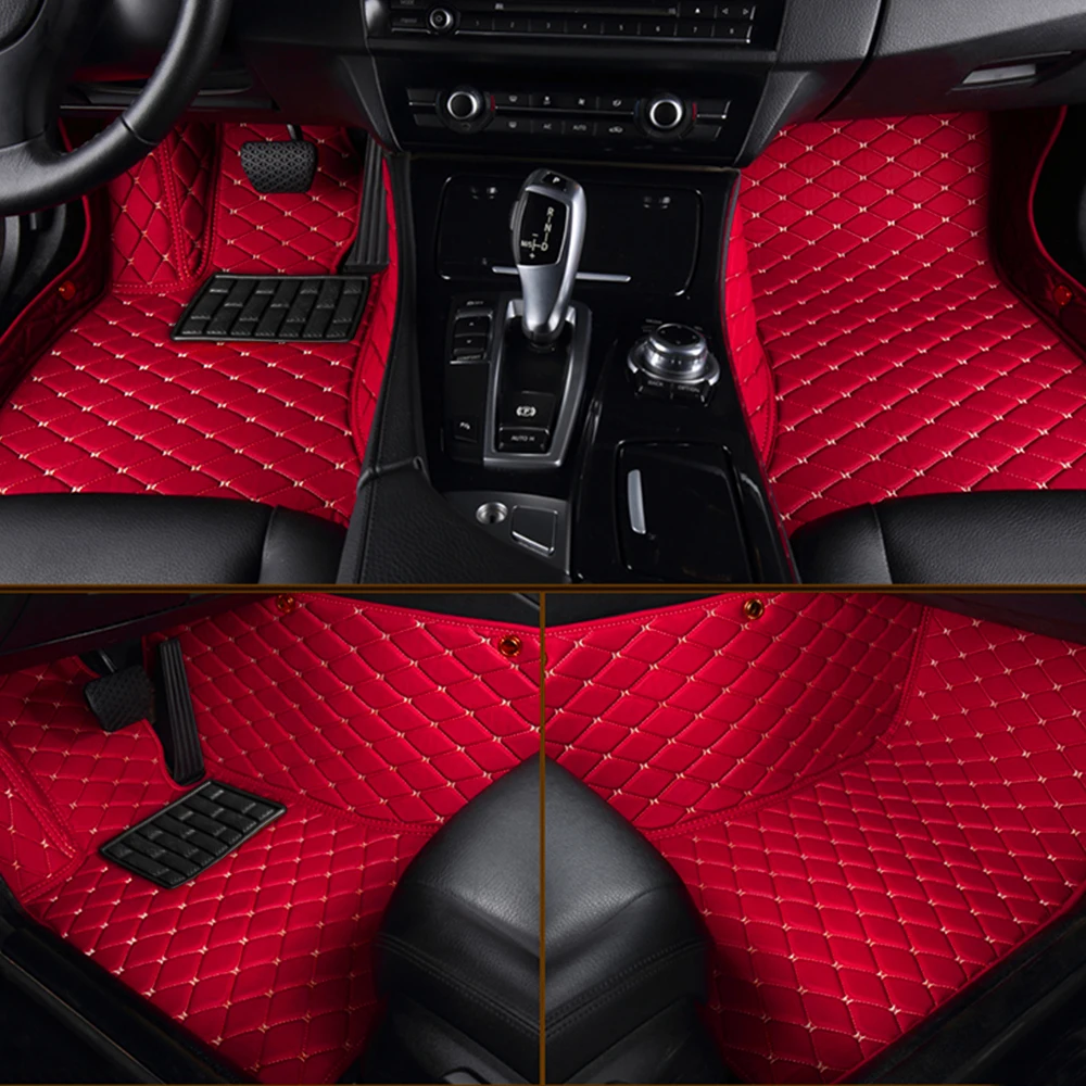 

Muchkey Non Slip Waterproof for Honda Accord Tenth Generation 2018 2019 Luxury Leather Car Floor Mats