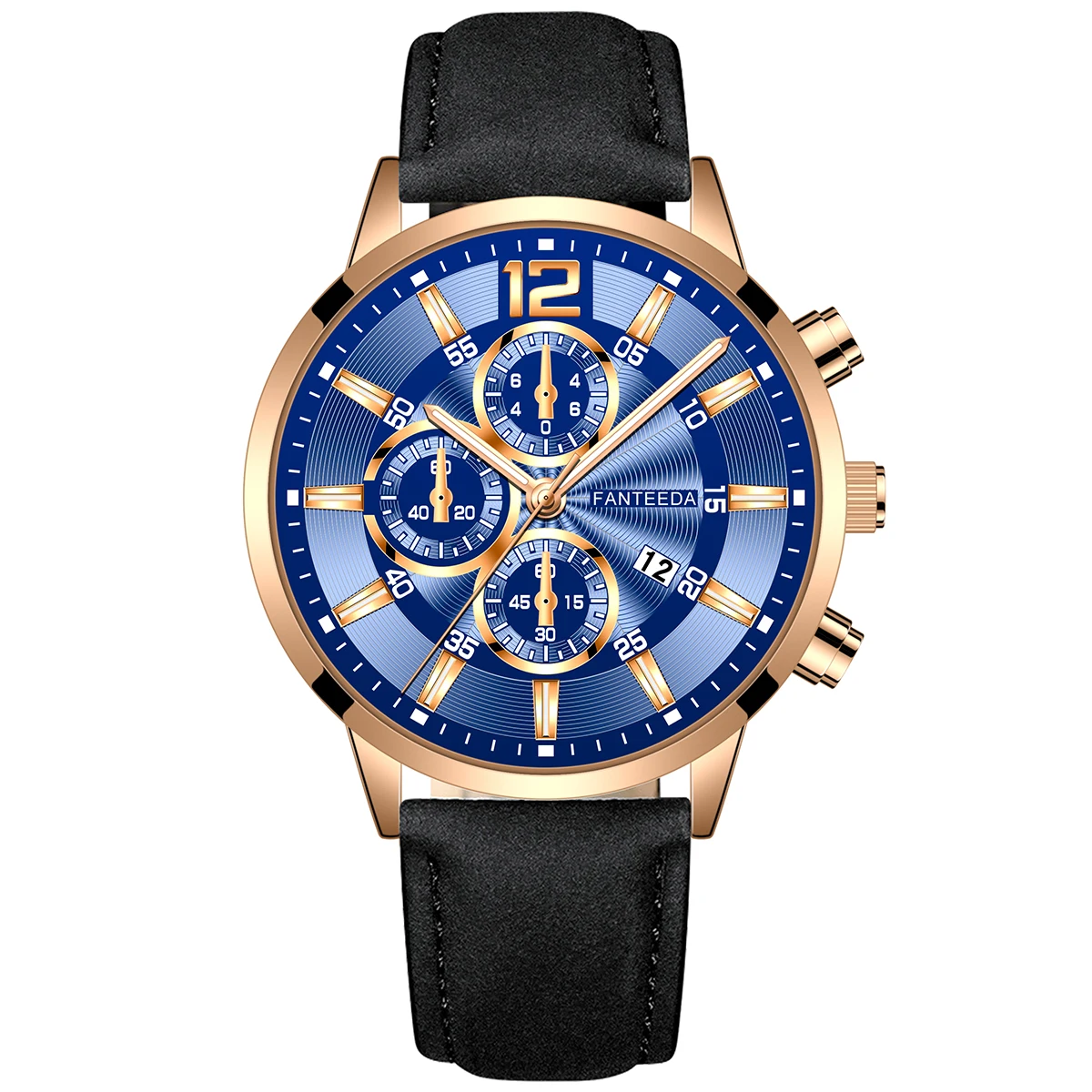 

2020 New Arrival Leather Quartz Wrist Waterproof Mens Style Watches MW-313