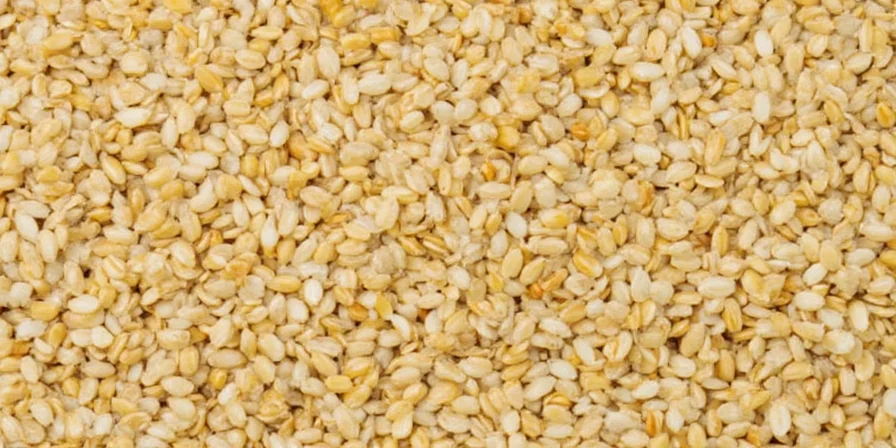 Toasting White Til Seeds
