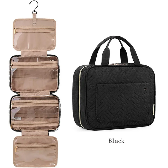

Travel Waterproof Hanging Wash Cosmetic Bag Organizer Makeup toiletry Bag Fashion Women Bag, Customized