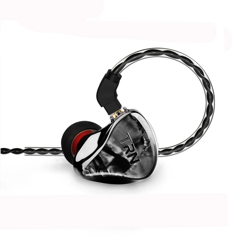 

Wired Professional Headphones IM2 Audiophile Dual Driver Hybrid In ear Monitor Earphones Detachable Earbuds