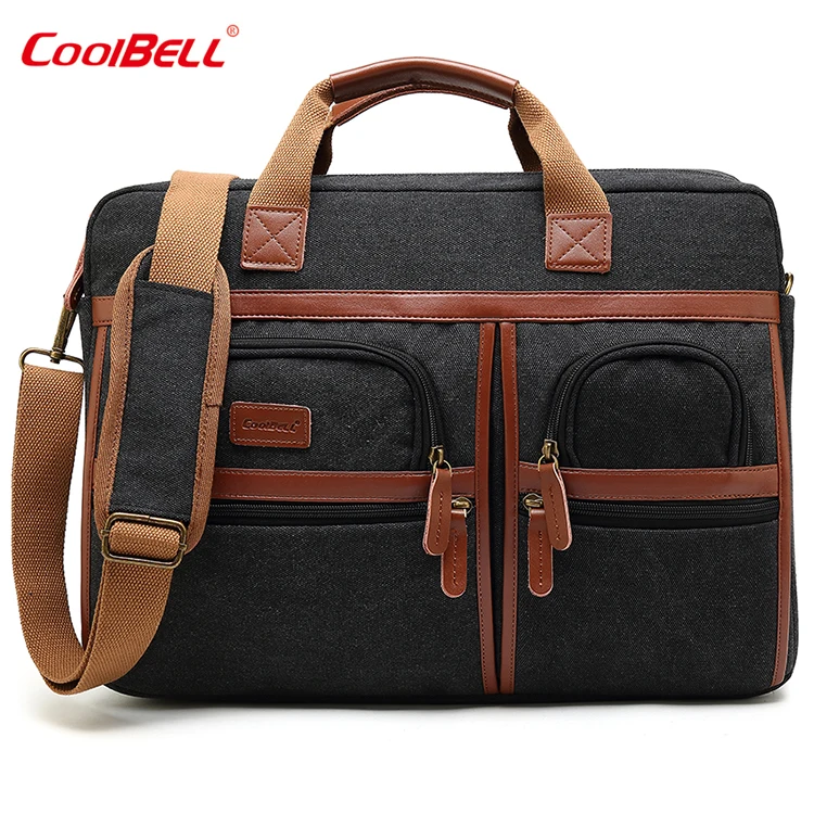 

Office Messenger Bag Laptop 15.6 Waterproof Mens Business Laptop Bag, Black, purple, grey