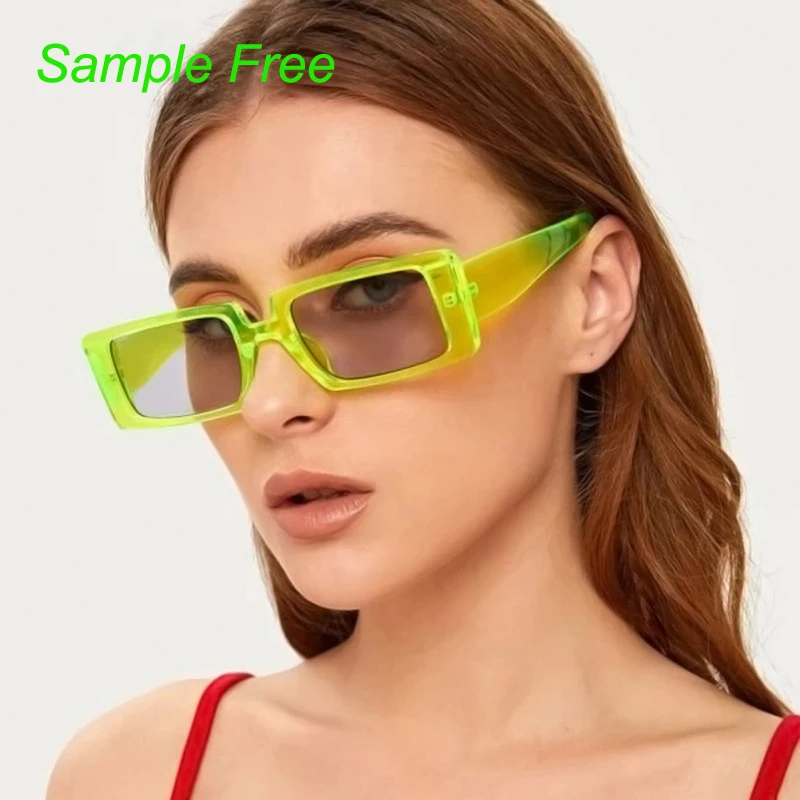 

New Shades Sunglasses Vintage Polarized Glasses Designer Fashion Trendy Rectangle Sunglasses for Women, 16 colors