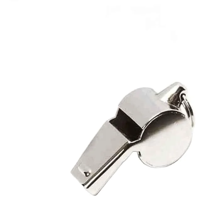 

Premium Metal Whistle with Adjustable & Removable Lanyard. Ideal for Survival, Teacher, Football/Basketball/Soccer