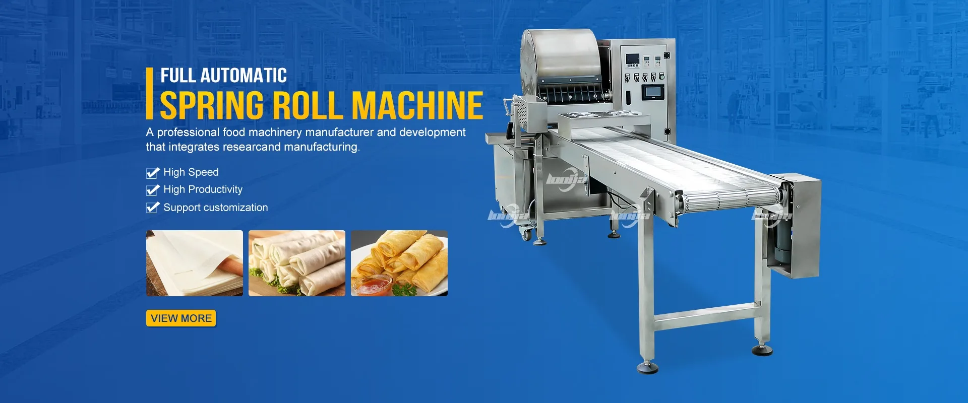 spring roll machine