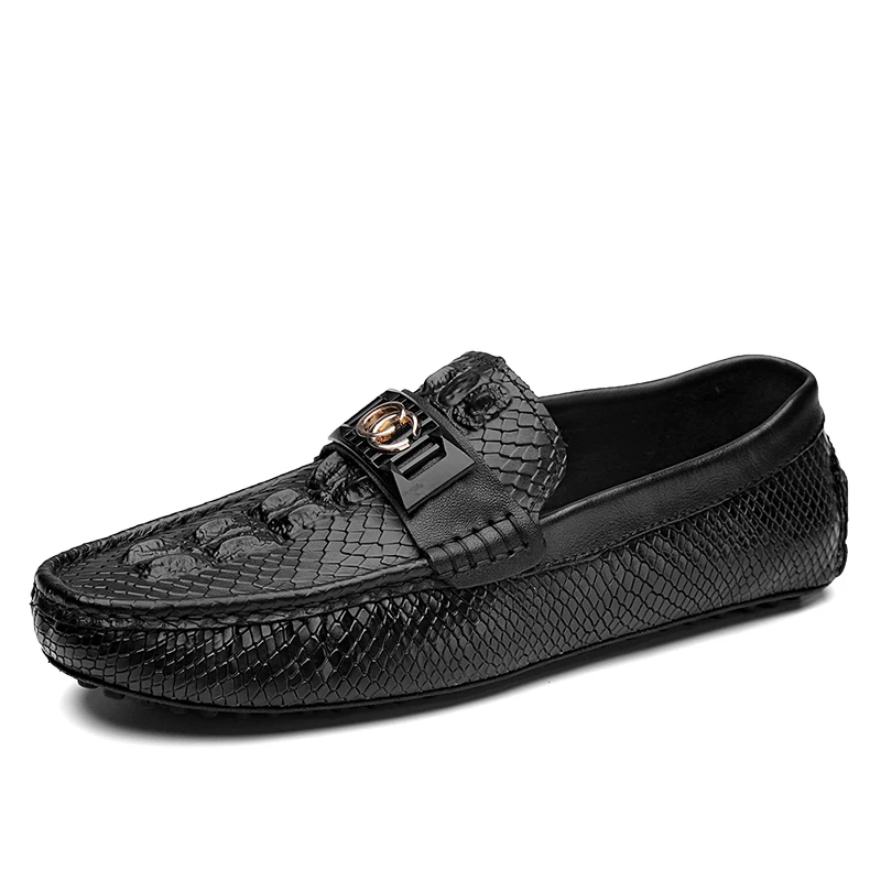 

Luxury Comfortable Leather Custom Men's Casual Shoes Driving Loafers Shoes