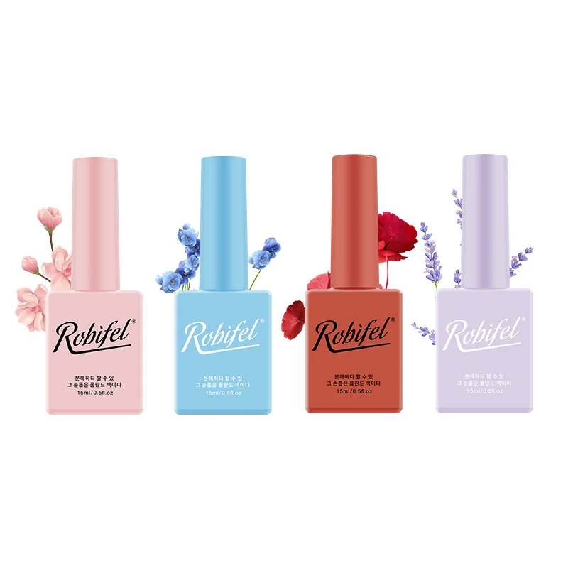 

Robifel 15 ML Semi Permanent UV Gel Soak Off Varnishes For Nail Art Nail Polish