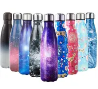 

2019 Amazon Narrow Mouth Personalized Leakproof Cola Shape Bottle Keep Hot&Cold Double Wall Vacuum 18/8 Stainless Steel Bottle