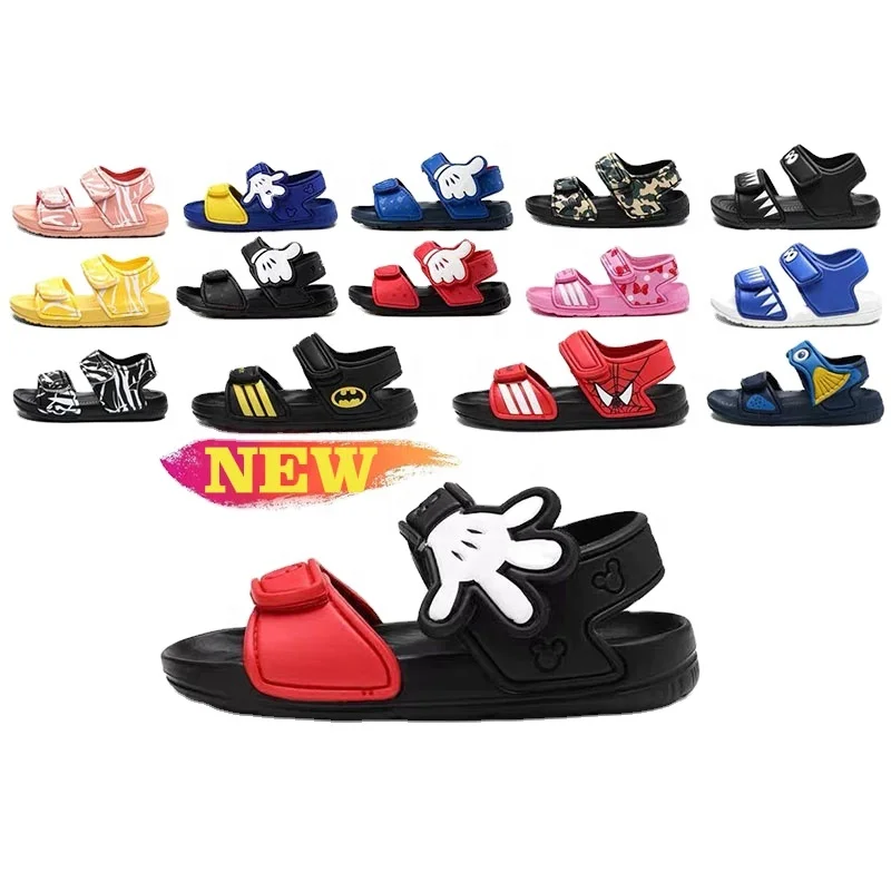 

2021 Spring New Girls Cartoon EVA Sandals Children Fashion Cute Summer Beach Sandals For Kids, Custom color