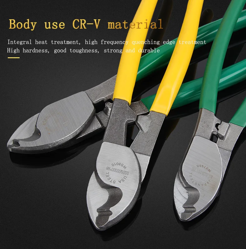 Low price wholesale Chrome Vanadium cable cutter wire stripper pliers for cutting