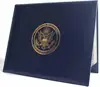 Wholesale Stationery Book Style Single Diploma Folders Custom Design Certificate Leather File Folder