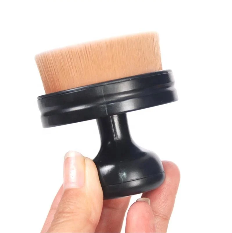 

Portable Makeup Brush O Shape Seal Stamp Foundation Powder Blush Liquid Cosmetic Make Up Brush Set