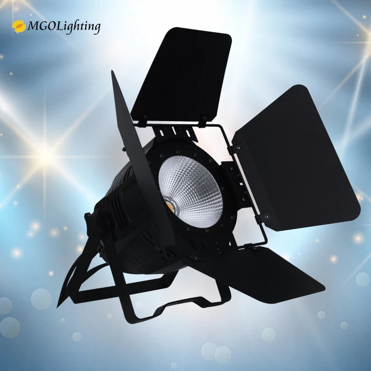 Dj Disco Light Indoor Cob 100W 200W Led Warm White Par Can Fresnel Led Stage Lights