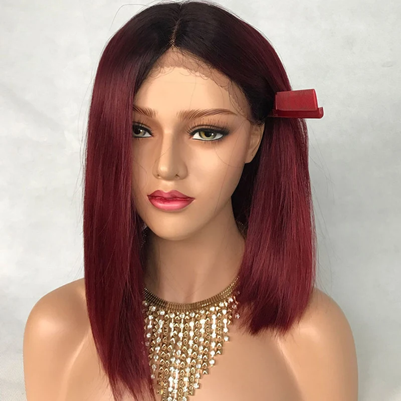 

synthetic mix with human hair like synthetic fiber lace front wig synthetic hair wigs for women, Natural color lace wig