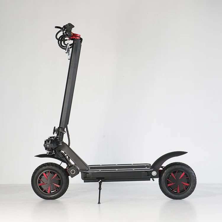 

EcoRider E4-9 adulte trotinette electrique 2000w 3600w,eu warehouse electric scooter dual motor off road, Black