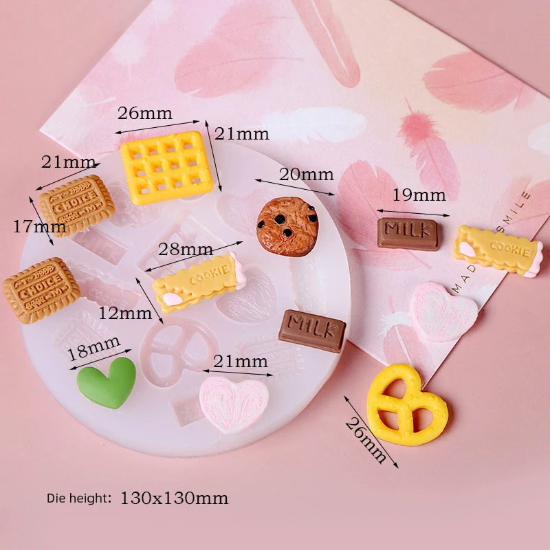 

D-0031 DIY handmade Oreo cake silicone mold cake baking decoration mold Silicone mold for single layer Oreo biscuit cake, According to pantone color
