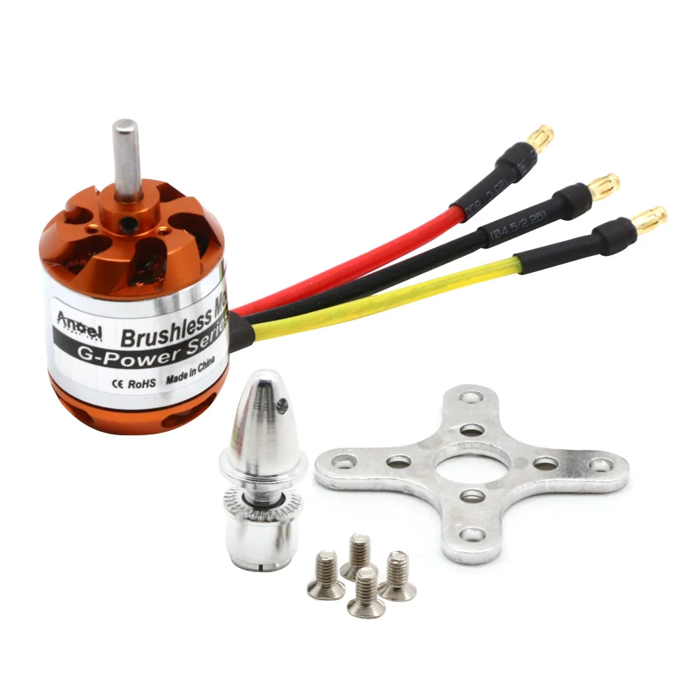 

D2836 750KV 880KV 1120KV 1500KV 2-4S Brushless Outrunner Motor For Rc Multicopter Airplane Helicopter