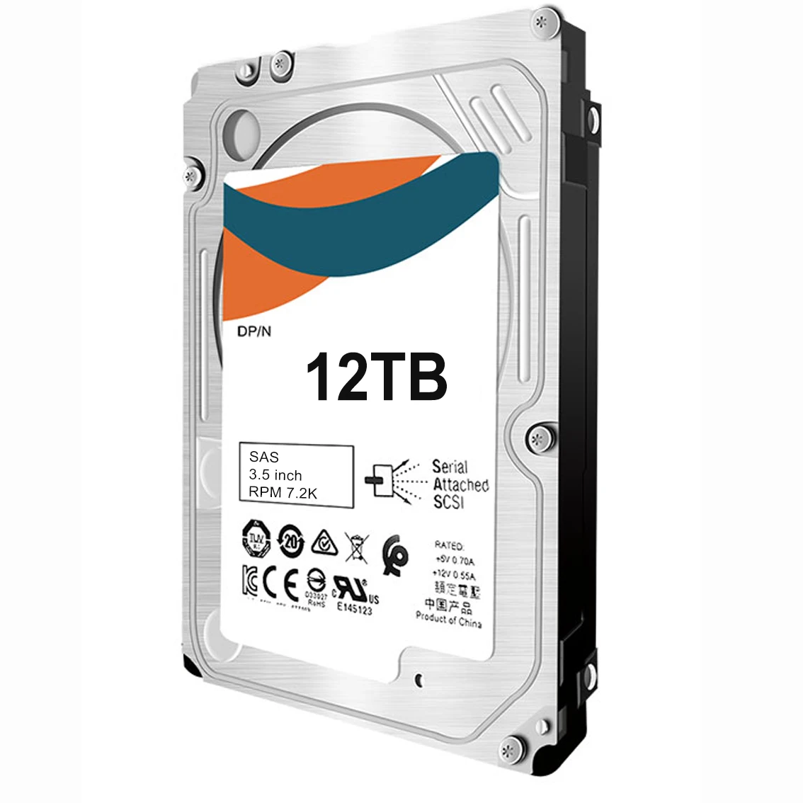 12tb 16tb Hdd Server Internal 7.2k Sas Sata 3.5 Inch 6g 12g Hot Plug