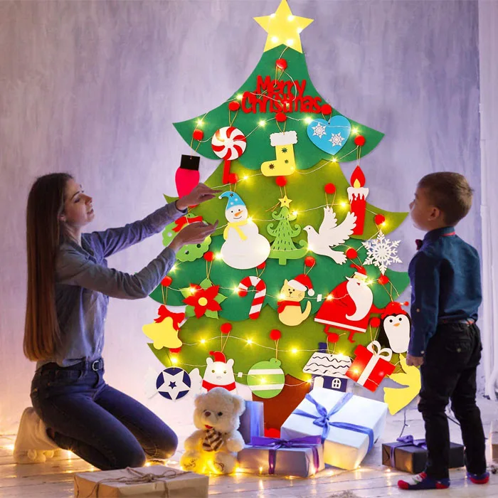 2020 low price wholesale miniature decorations 200 leds christmas tree lights