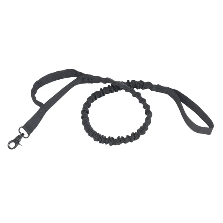 

Waterproof Adjustable Nylon Rope Tactical Dog Leash for Outdoor Training, Black, khaki, army green, acu camo