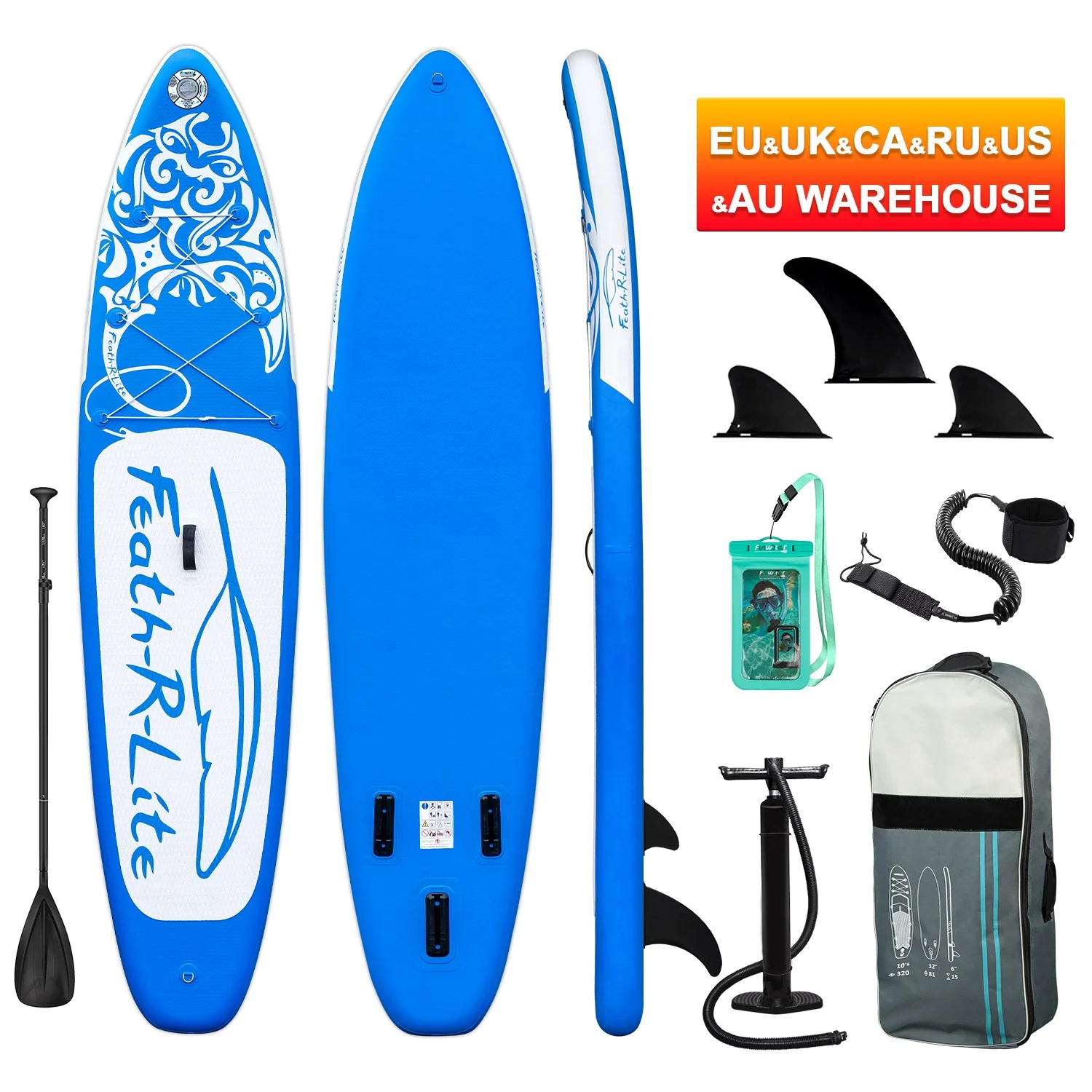 

Feath-R-Lite waterplay surfing Dropshipping CE  softboards surf soft surfboard paddleboard paddel surf paddle board