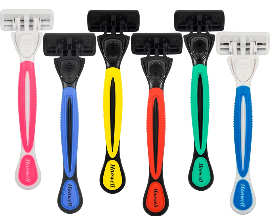 Hwb604dr High Quality 6 Blade Removable Shaving Blade Razor Buy