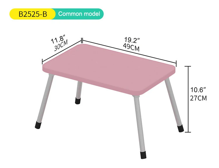 
MDF portable folding laptop table wood folding computer desk on the bed 