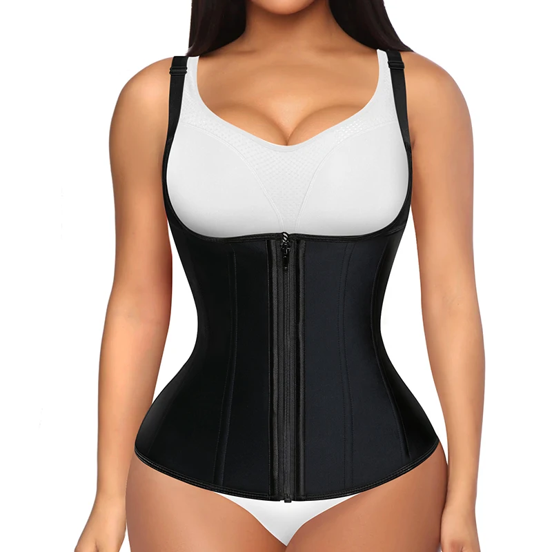 

Women Waist Slimming Girdles Faja Body Shaper Colombianas Corset Latex Waist Trainer Vest