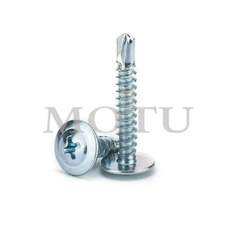 High Carbon Steel Csk Head Flat Head Self Drilling Wood Screws Tapping