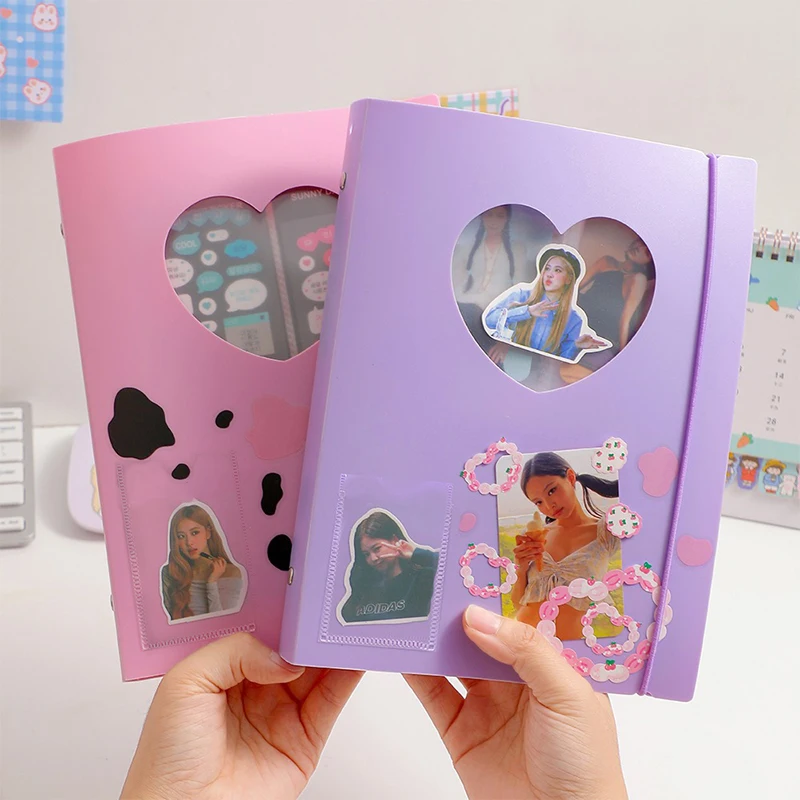 

Waterproof colorful clear pp frosted cover reusable spiral binder notebook a5 for organizer planner