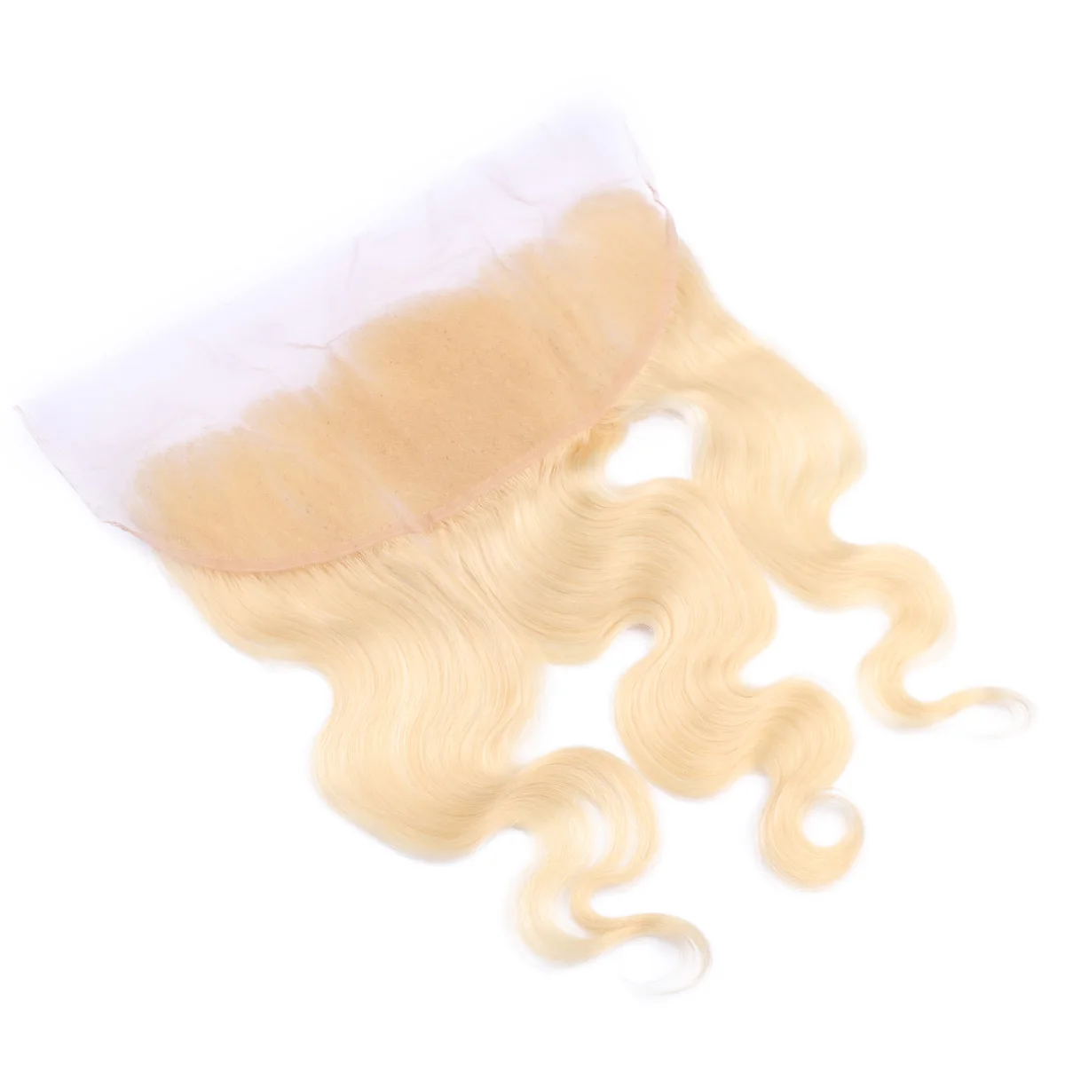 Derun Top Quality Pre Plucked Virgin Hair 613 Blond Color Swiss Lace Hd