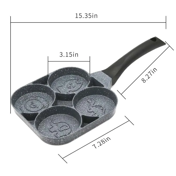 

4 Hole Egg Non Stick Stuffed Pancake Pan