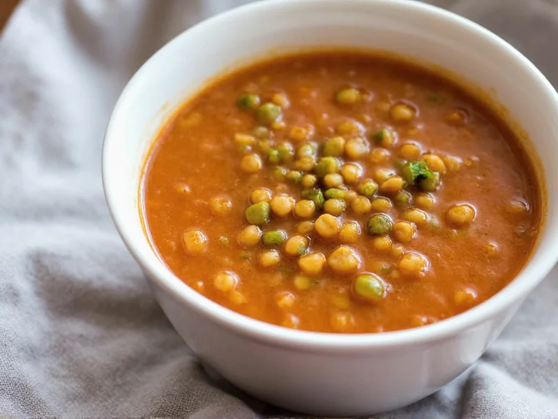 Simple Lentil Soup: 7-Ingredient Recipe Ready in 40 Minutes