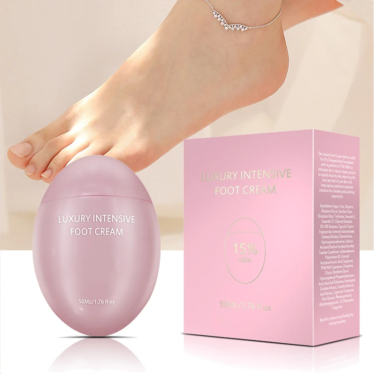 

Luxury Intensive 50ml Urea Foot Cream for Dry Cracked Feet Heels Knees Elbows Hands Repair Treatment