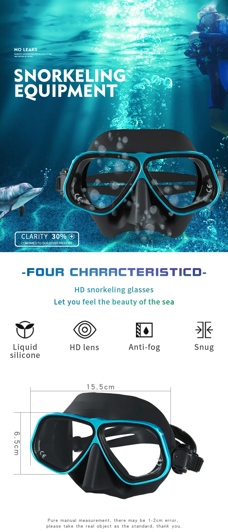 Metal Frame Whole Freediving Mask Low Volume Scuba Diving Equipment ...