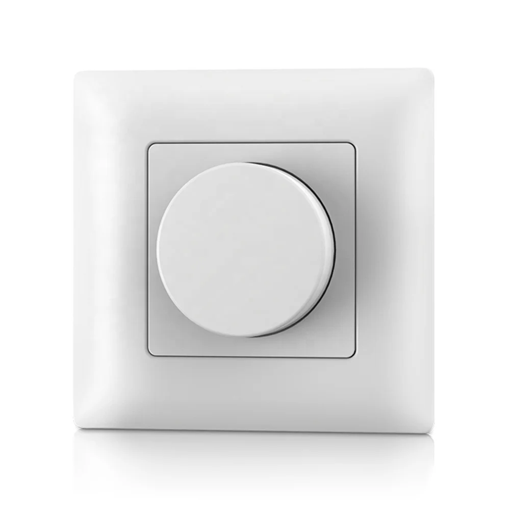 Smart Dimmer Switch Single Pole Neutral Wire Required Smart WiFi Light Switch for Dimmable LED Compatible with Alexa Google Home