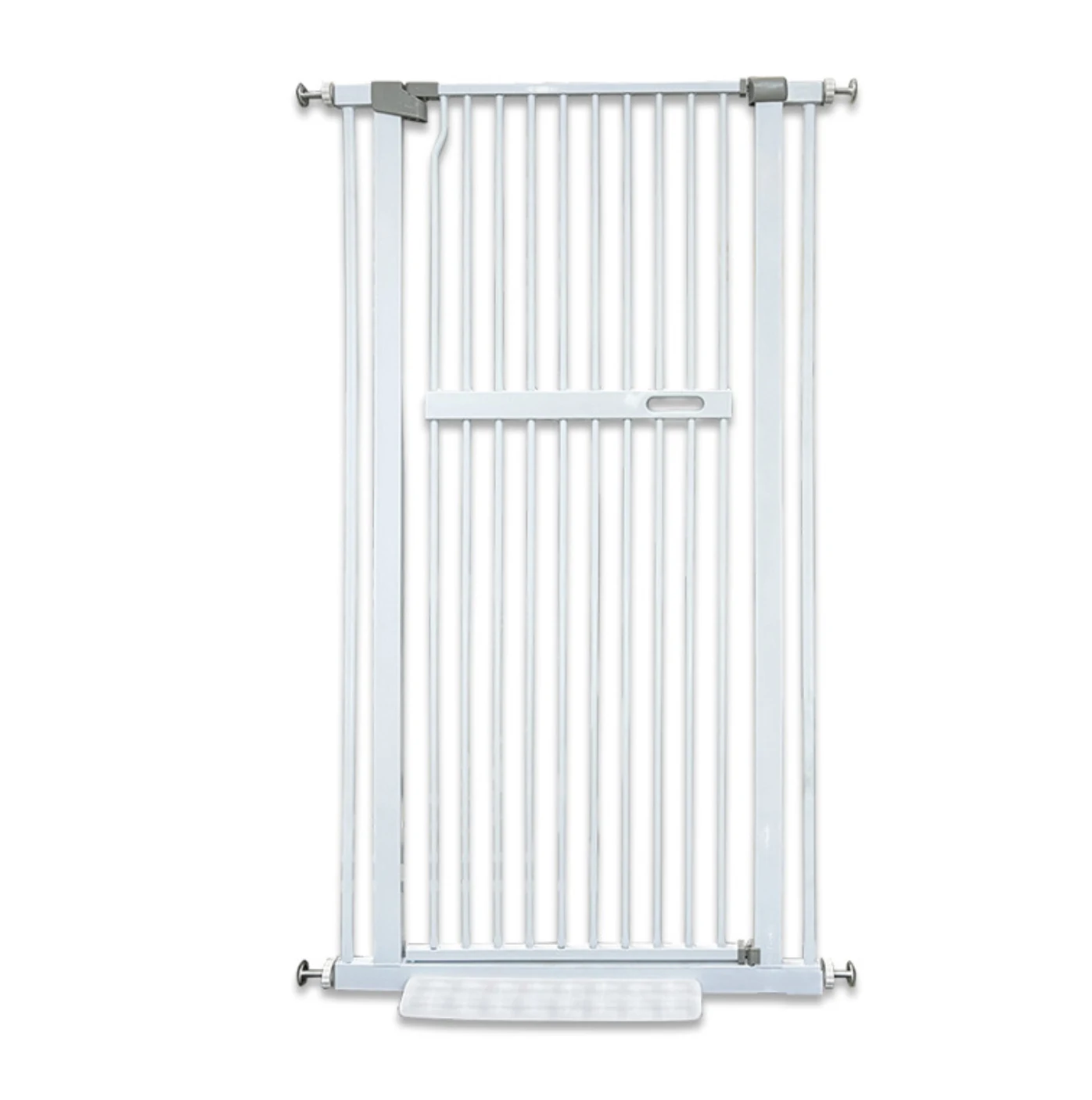 

High Quality Wholesale Pet Safety Gate With Cat Door Baby Gates For Play Area Cat Gate Indoor Extra Tall Baby Gates For Stairs, White