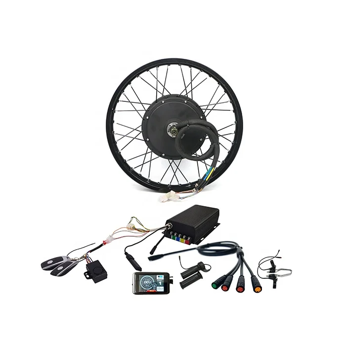 

RTS QS 205 V3 50H 72V 5000W electric bike rear motor wheel conversion kit