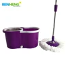 Washable Microfiber Mop 360 degree Self Cleaning Spin Wringing Mop Bucket