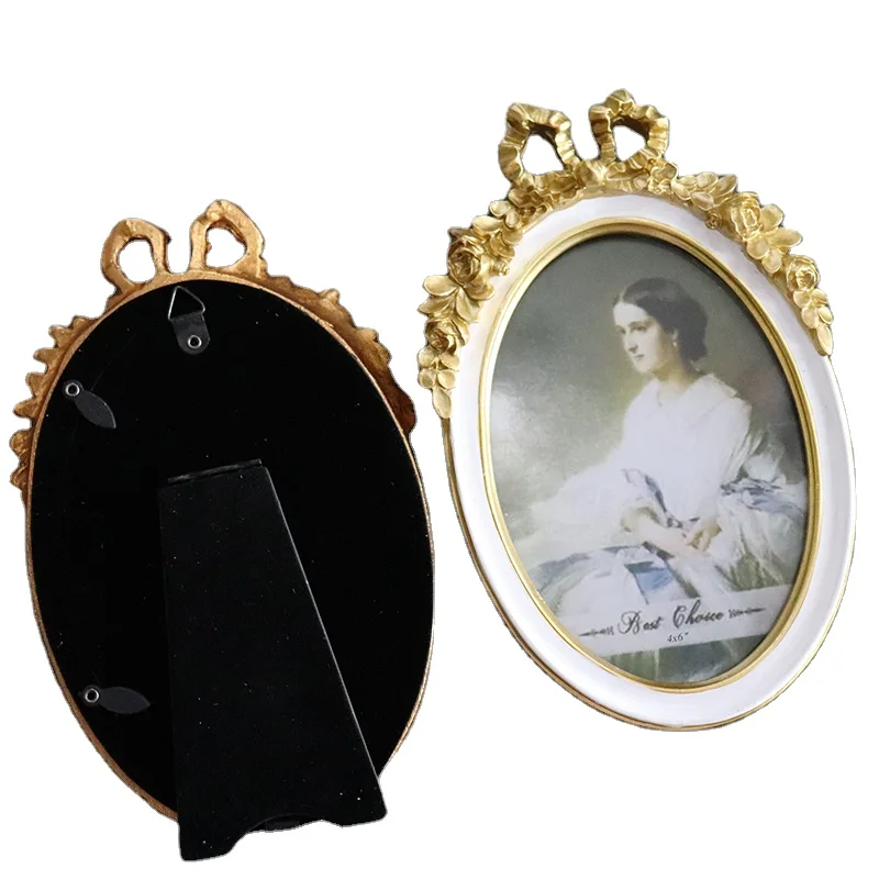 

Popular Women Frame Decors Classic 6 Inch European Resin Photo Frame